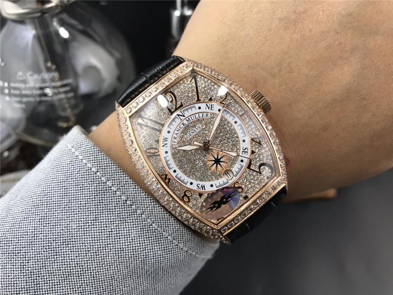 Replica Franck Muller 904l Stainless Steel Automatic Machine Watch 42MM