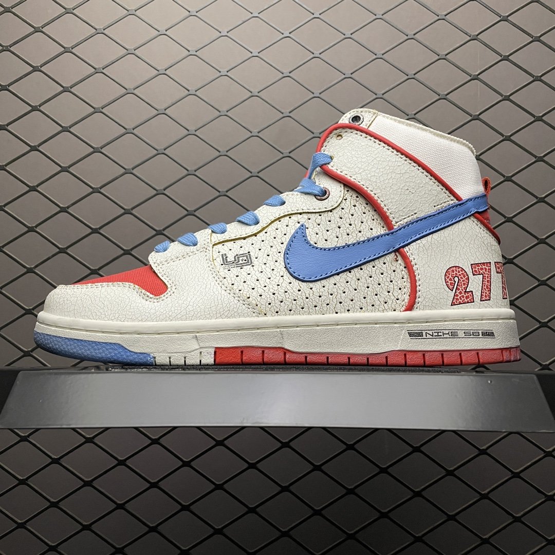 Replica Nike Dunk SB Shoe Ishod Wait x Nike SB Dunk HighDH7683-100 Size 36-46