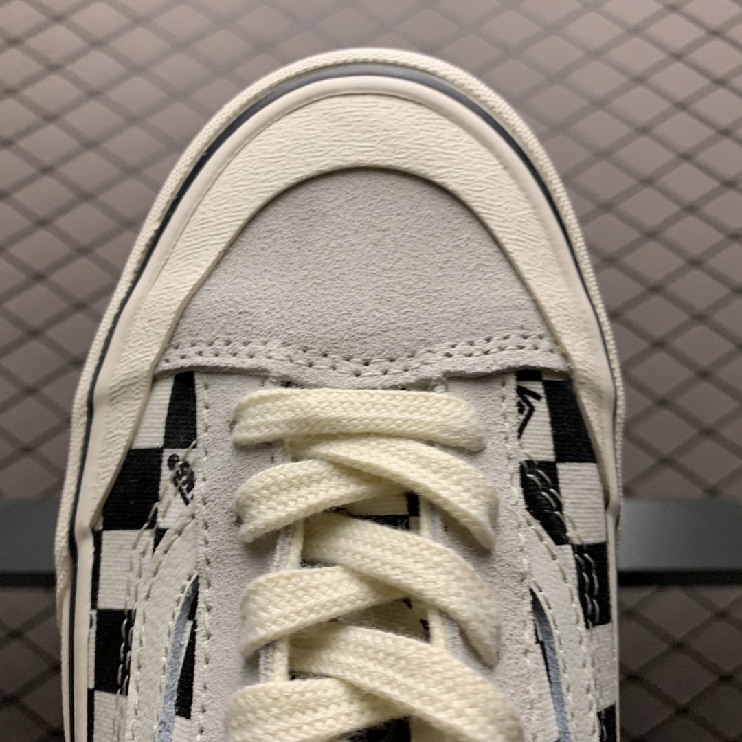 Replica Vans Shoe Vans Style 36 Gray Black White Size 35-44