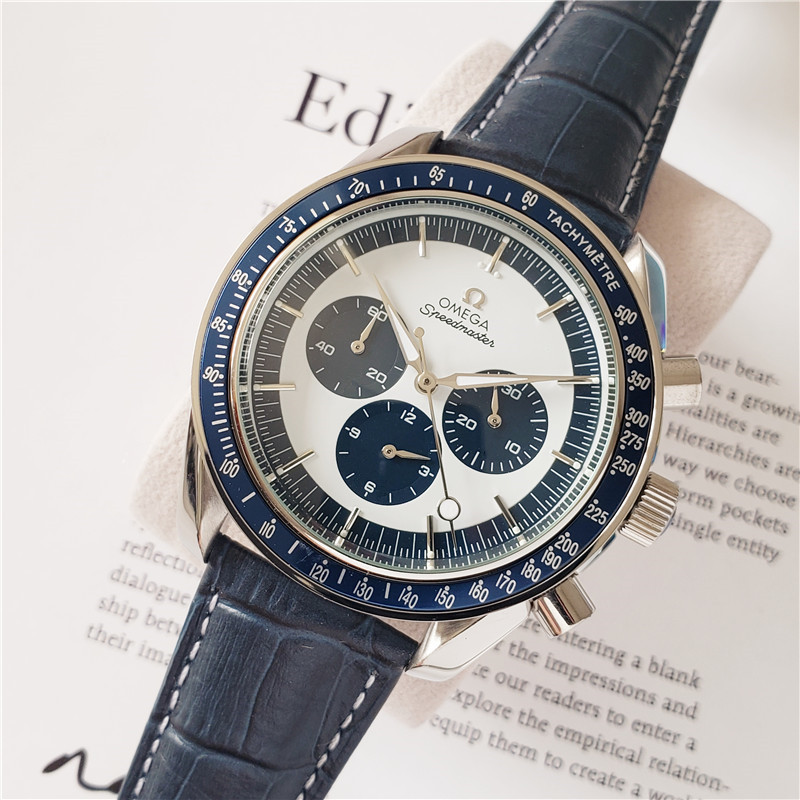 Replica OMEGA Speedmaster 904l Stainless Steel Quartzl Watch 42MM