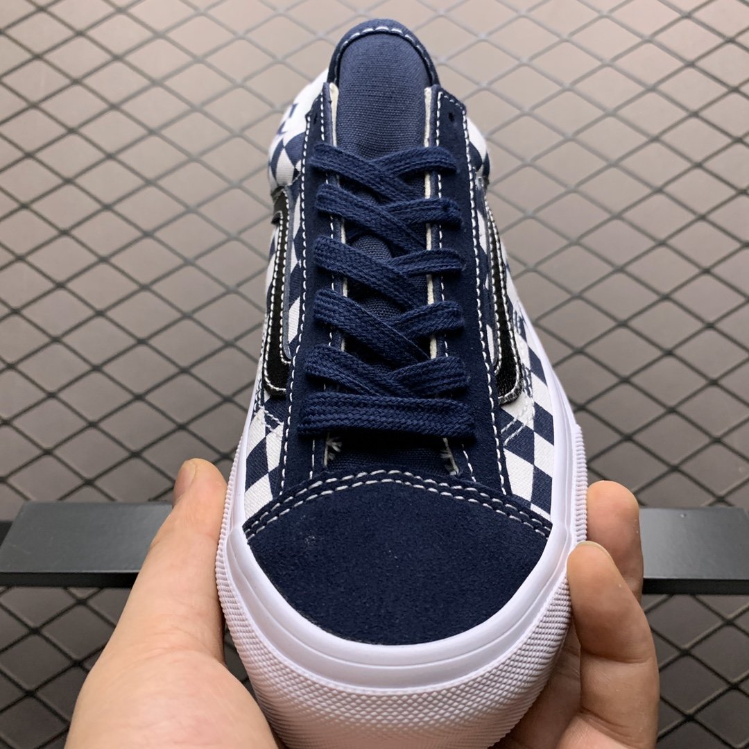 Replica Vans Shoe Vans Style 36 NAVY 35-44