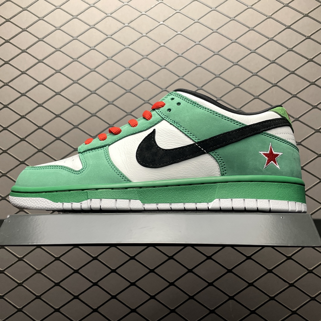 Replica Nike Dunk SB Shoe NK Dunk SB Low Heineken 304292-302 Size 36-47