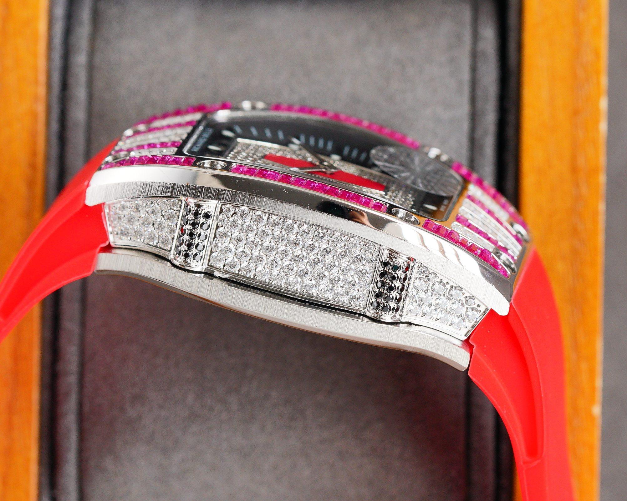 Replica Richard Mille 904l Stainless Steel Automatic Machine Watch 31MM