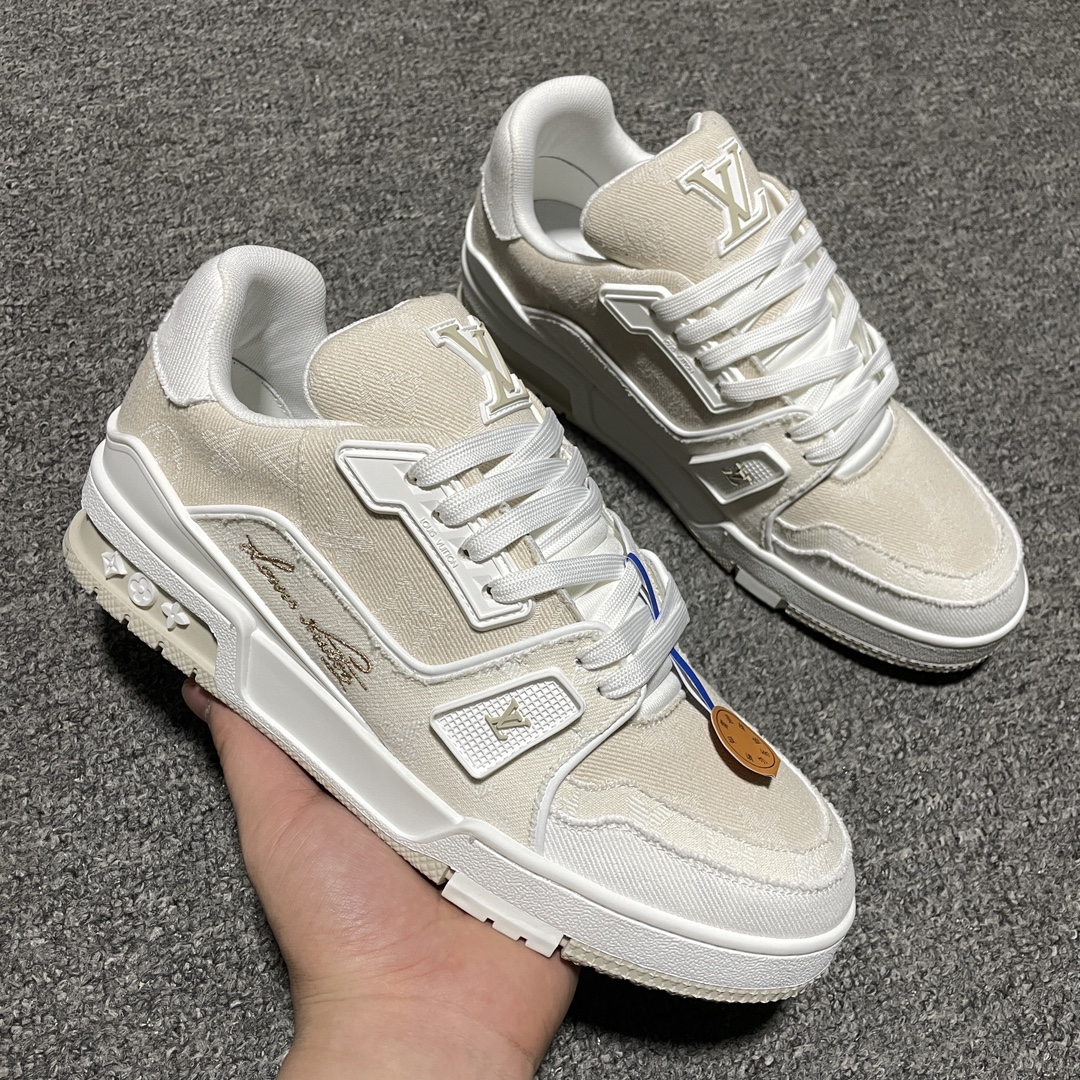 Replica Louis Vuitton Shoe Louis Vuitton LV Trainer size 35-46