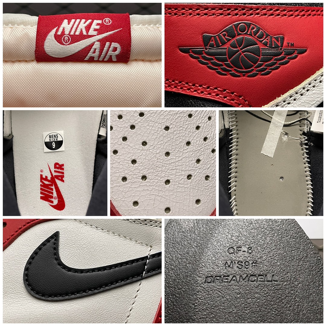Replica Air Jordan Shoe Air Jordan 1 Retro High OG Chicago Reimagined DZ5485-612 SIZE 40-47.5