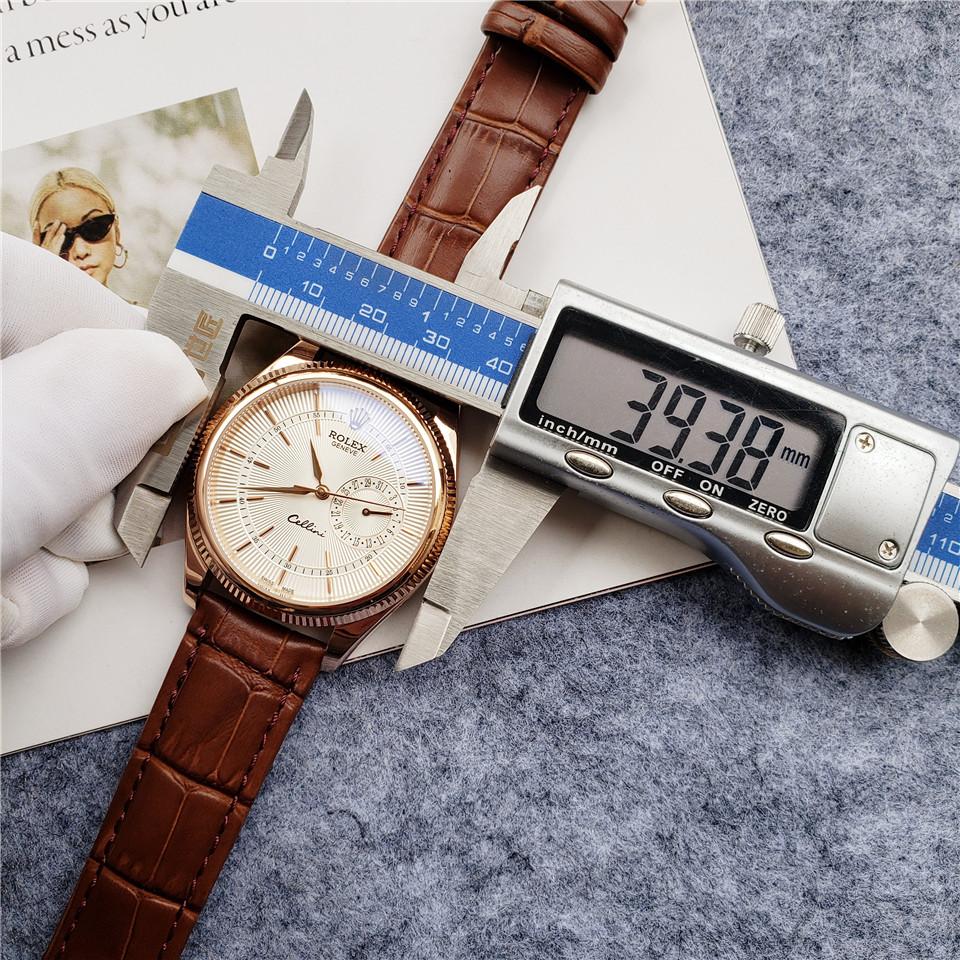 Replica Rolex Cellini 904l Stainless Steel Automatic Mechanical Watch 40mm