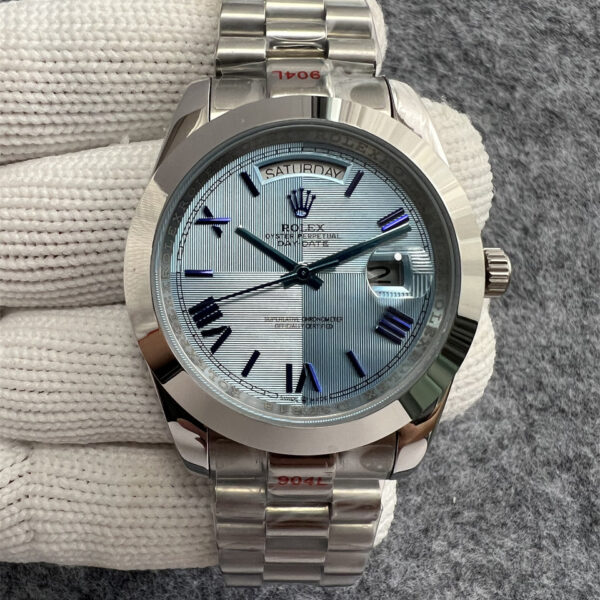 Replica Rolex DayDate 904l Stainless Steel Automatic Mechanical Watch 40mm