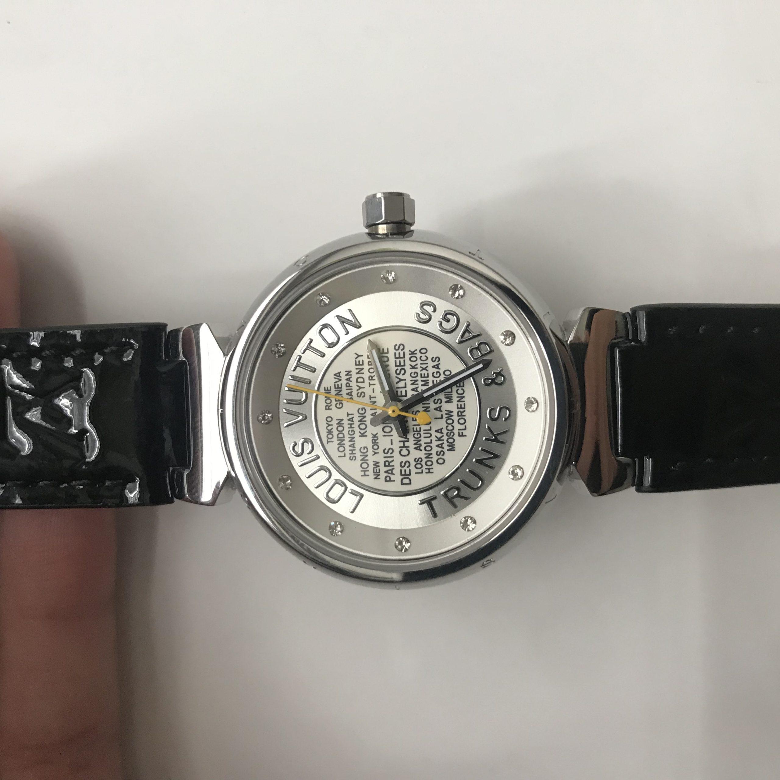 Replica LOUIS VUITTON LV 904l Stainless Steel Quartz Watch 33MM