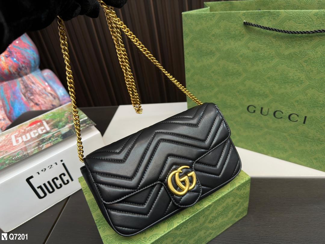 Replica Gucci Bag  21*4*13CM