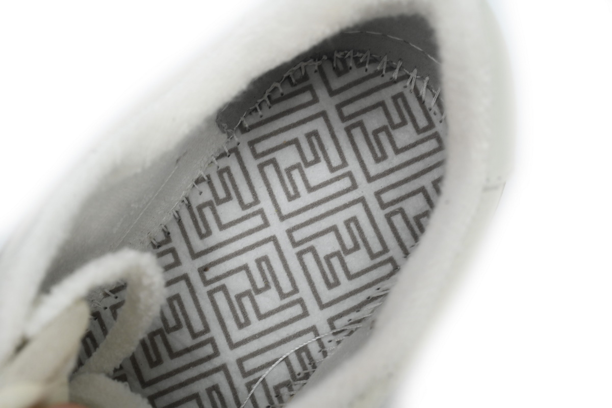 Replica Fendi Shoe Fendi Match Grey White