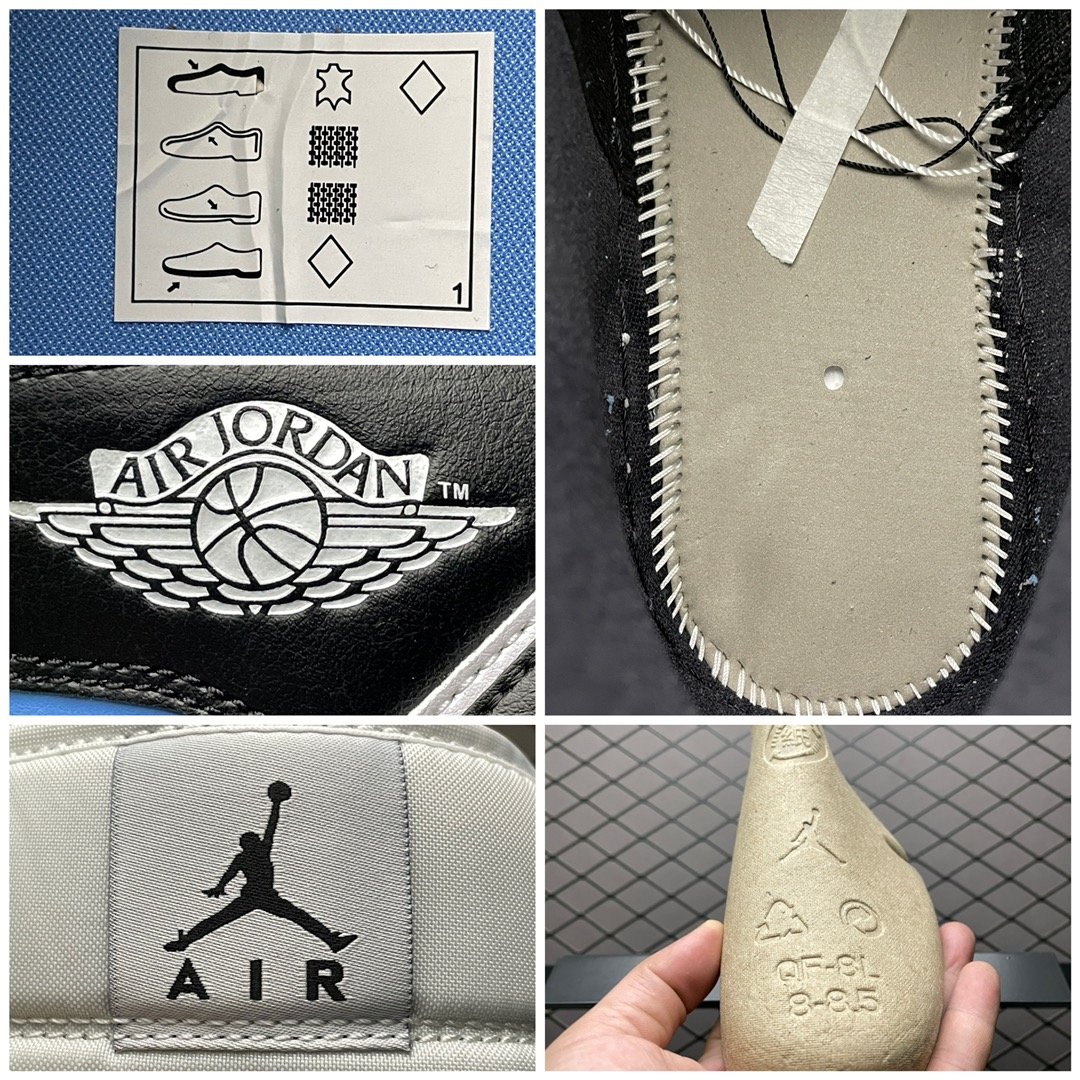 Replica Air Jordan Shoe Air Jordan 1 Mid AJ1 BQ6472-102 35.5-44.5
