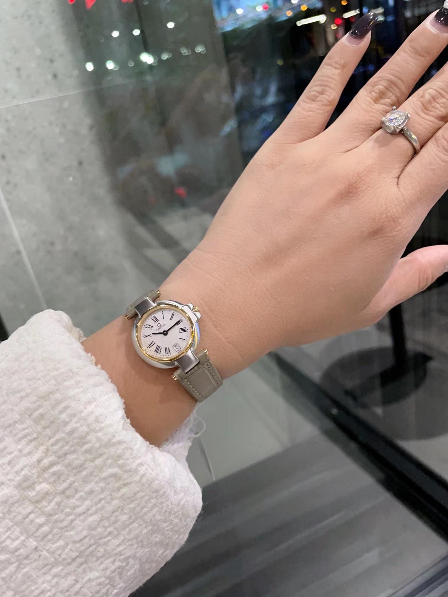 Replica OMEGA Constellation 904l Stainless Steel Quartz Watch 26MM