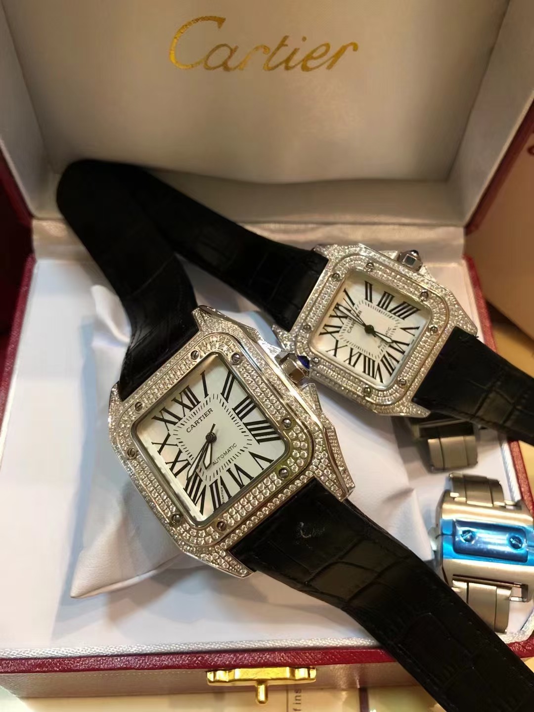 Replica Cartier Automatic MachineWatch 34CM 38CM