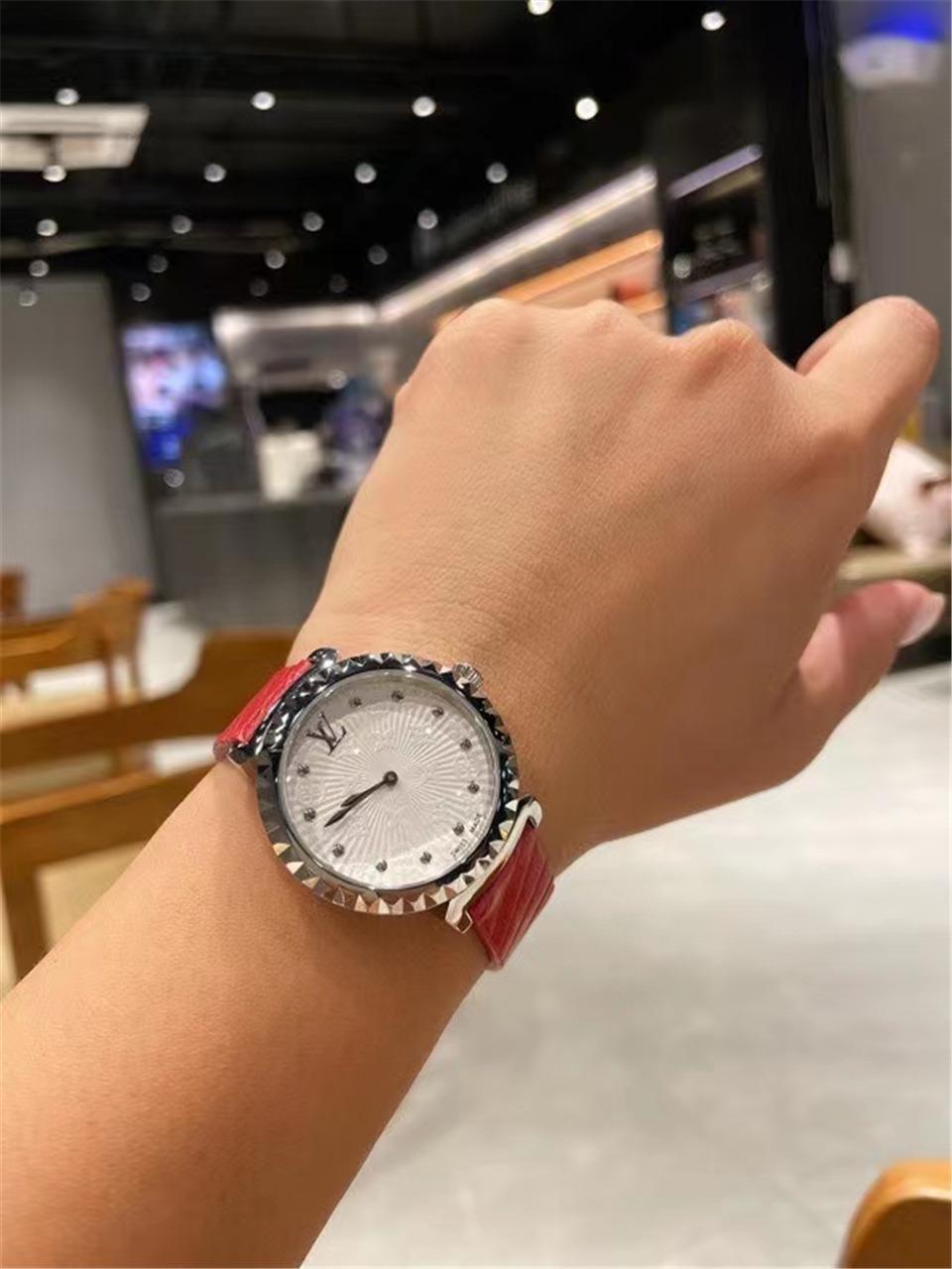 Replica LOUIS VUITTON LV 904l Stainless Steel Quartz Watch 36MM