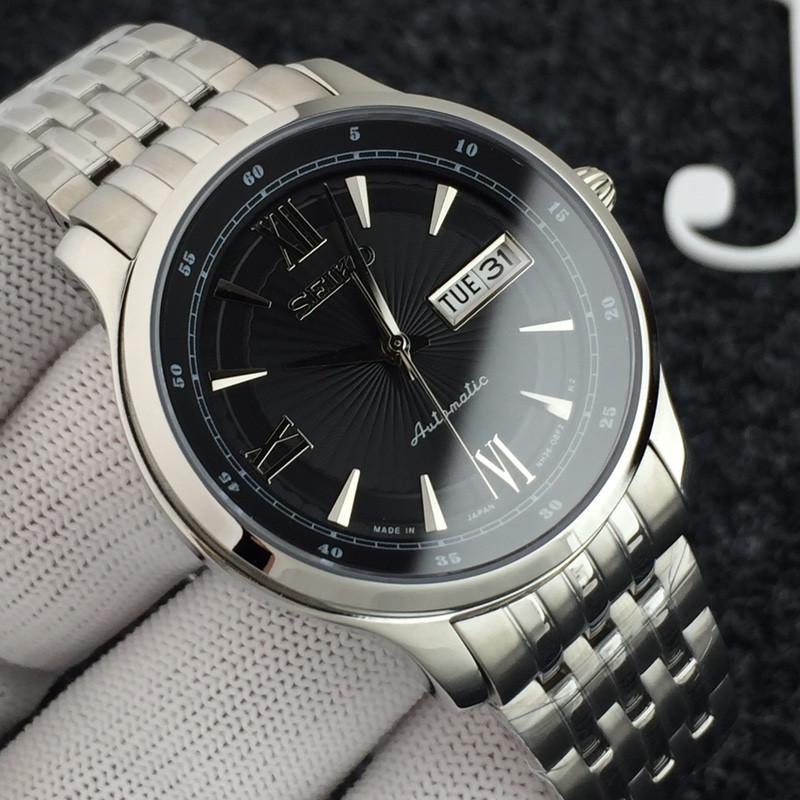Replica Seiko 904l Stainless Steel Automatic Japanese Movement Watch 40MM