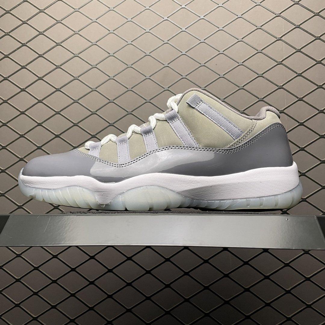Replica Air Jordan Shoe Air Jordan 11 Retro LowCool Grey AJ11