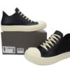 Replica Rick Owens Shoe Rick Owens Low ‘Black Milk’