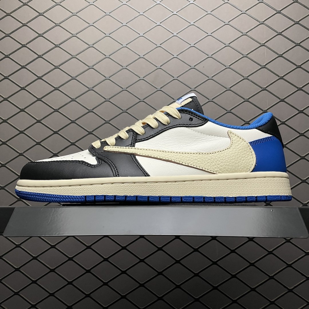 Replica Travis Scott Shoe Fragment x Travis Scott x Air Jordan 1 AJ1 DM7866-140 36-47.5