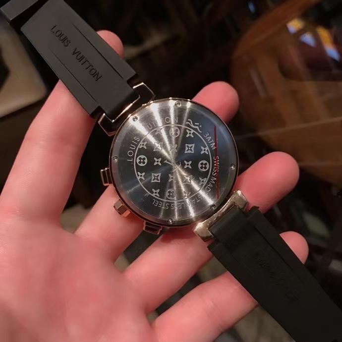 Replica LOUIS VUITTON LV 904l Stainless Steel Quartz Watch 41MM