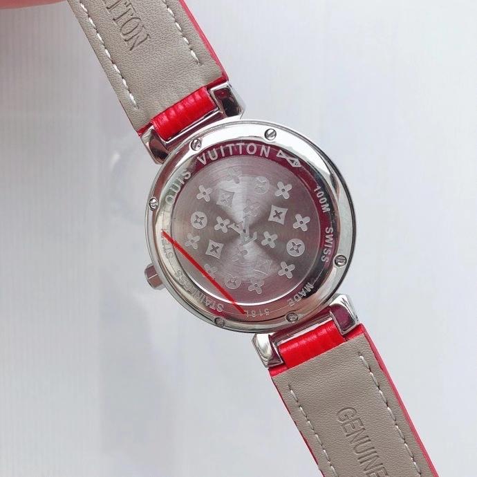Replica LOUIS VUITTON LV 904l Stainless Steel Quartz Watch 33MM