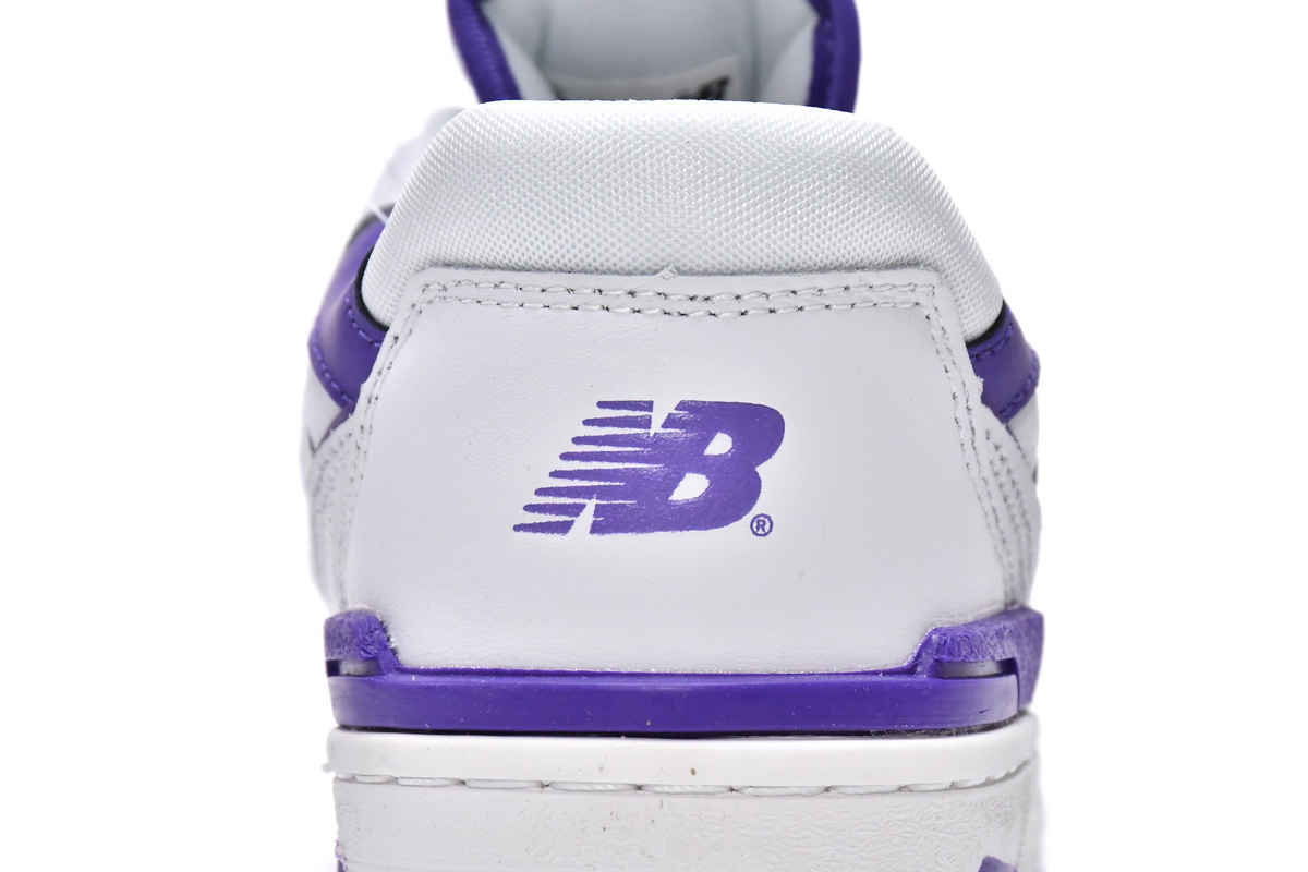 Replica New Balance Shoe BB550WR1 New Balance 550 White Purple