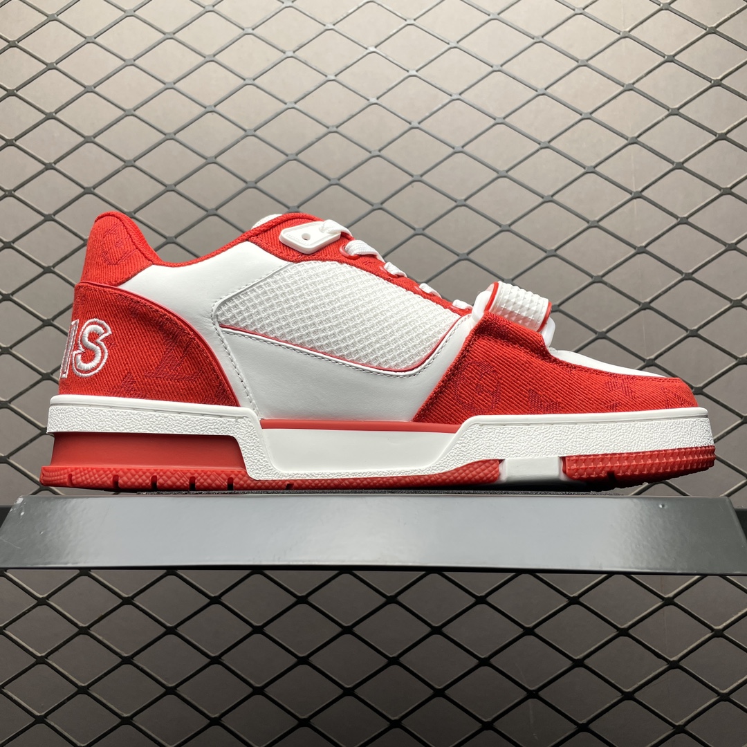 Replica Louis Vuitton Shoe Louis Vuitton LV Trainer Size 35-45