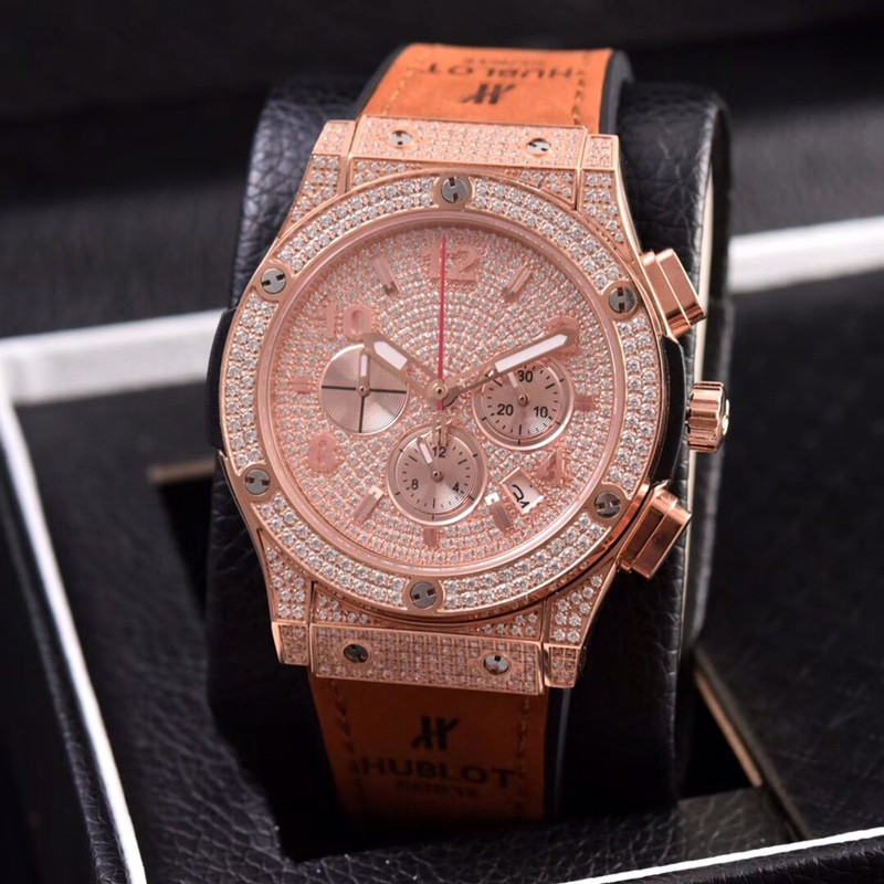 Replica Hublot 904l Stainless Steel Quartzl Watch 42MM