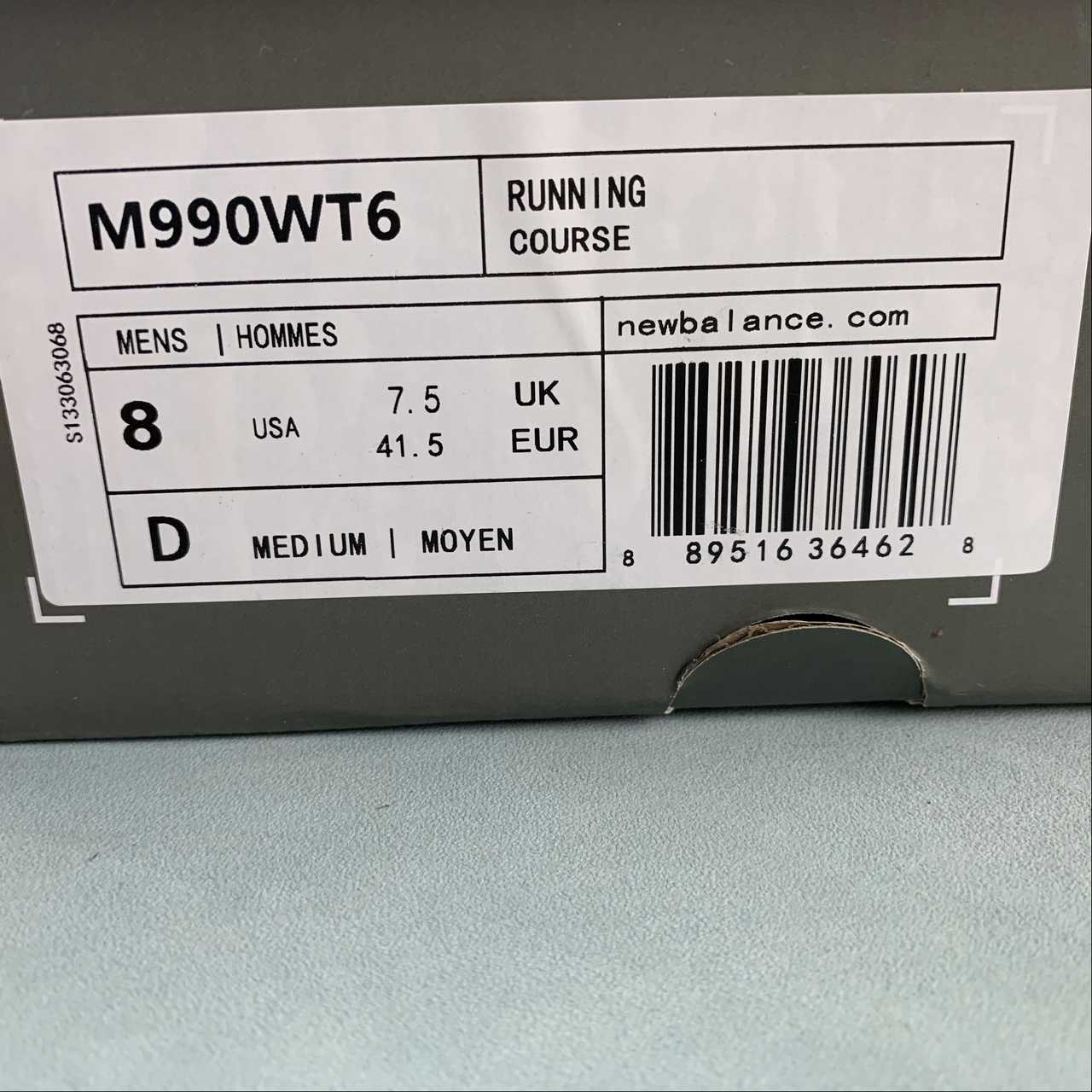 Replica New Balance Shoe New Balance NB990 M990WT6  36-46
