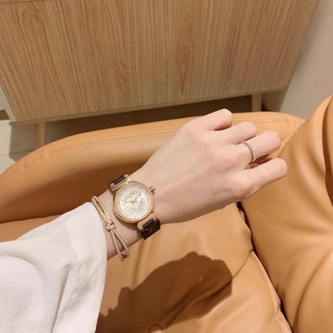 Replica LOUIS VUITTON LV 904l Stainless Steel Quartz Watch 33MM
