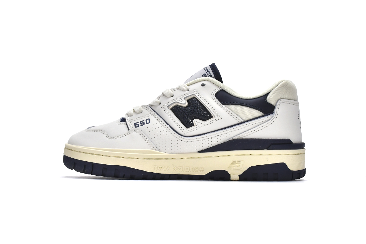 Replica New Balance Shoe BB550ALF Aim Leon Dore x New Balance 550 Navy
