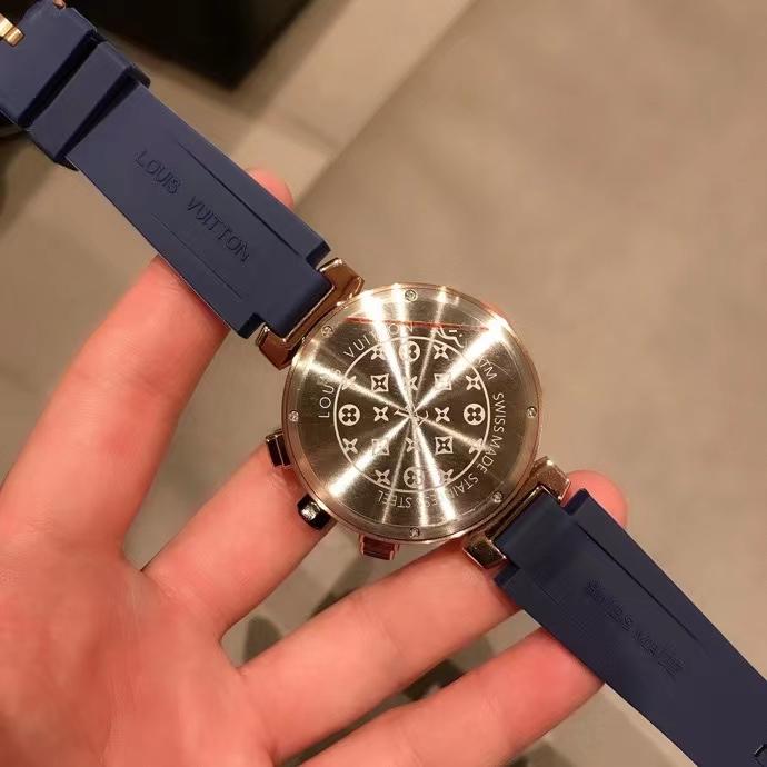 Replica LOUIS VUITTON LV 904l Stainless Steel Quartz Watch 42MM