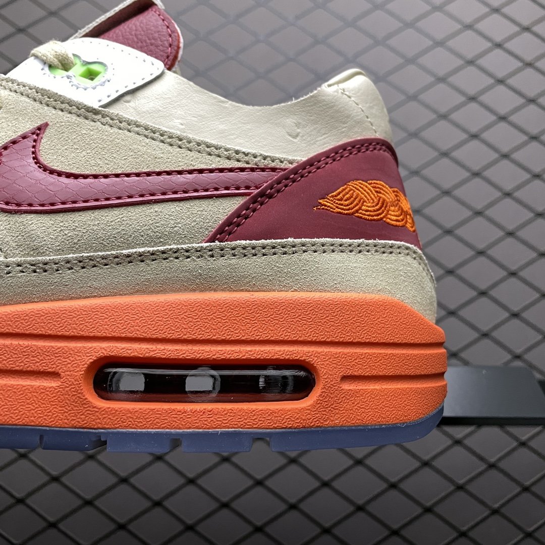 Replica Nike Air Max Shoe CLOT x Nike Air Max 1Kiss OfDeathDD1870-100 36-45