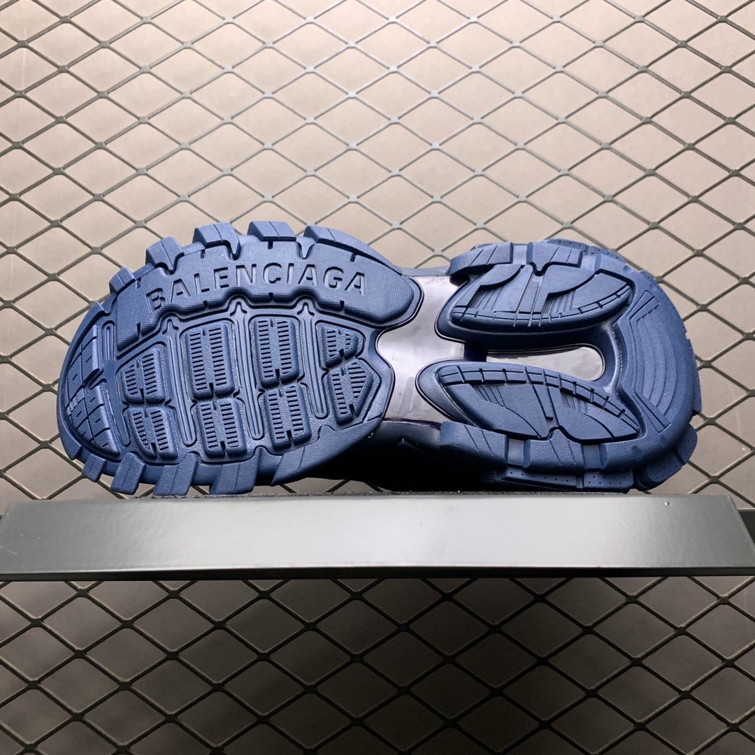 Replica Balenciaga Shoe Balenciaga Track Blue Size 35-45