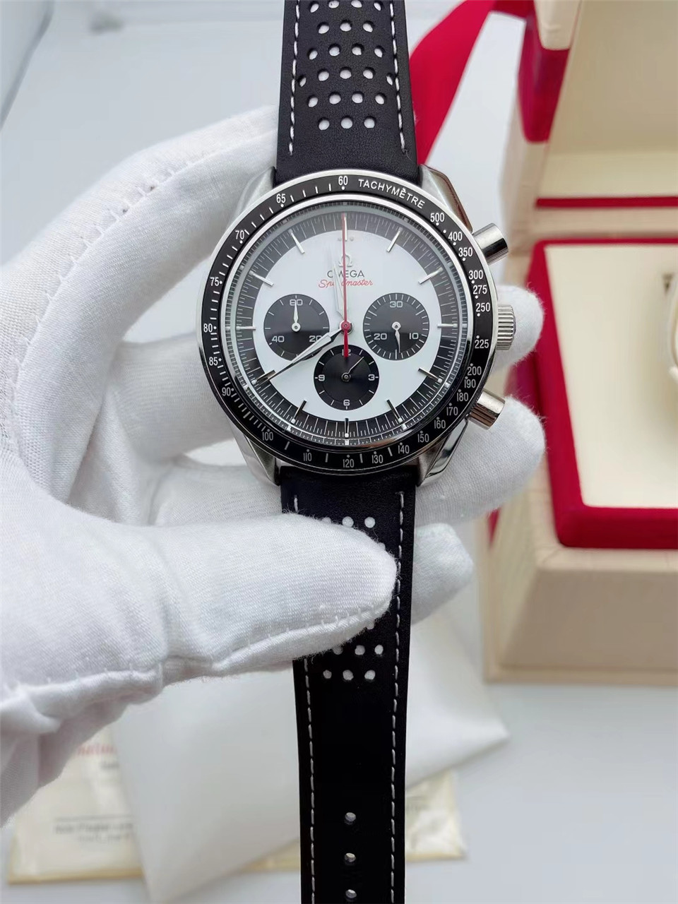 Replica OMEGA Speedmaster 904l Stainless Steel Quartzl Watch 44MM