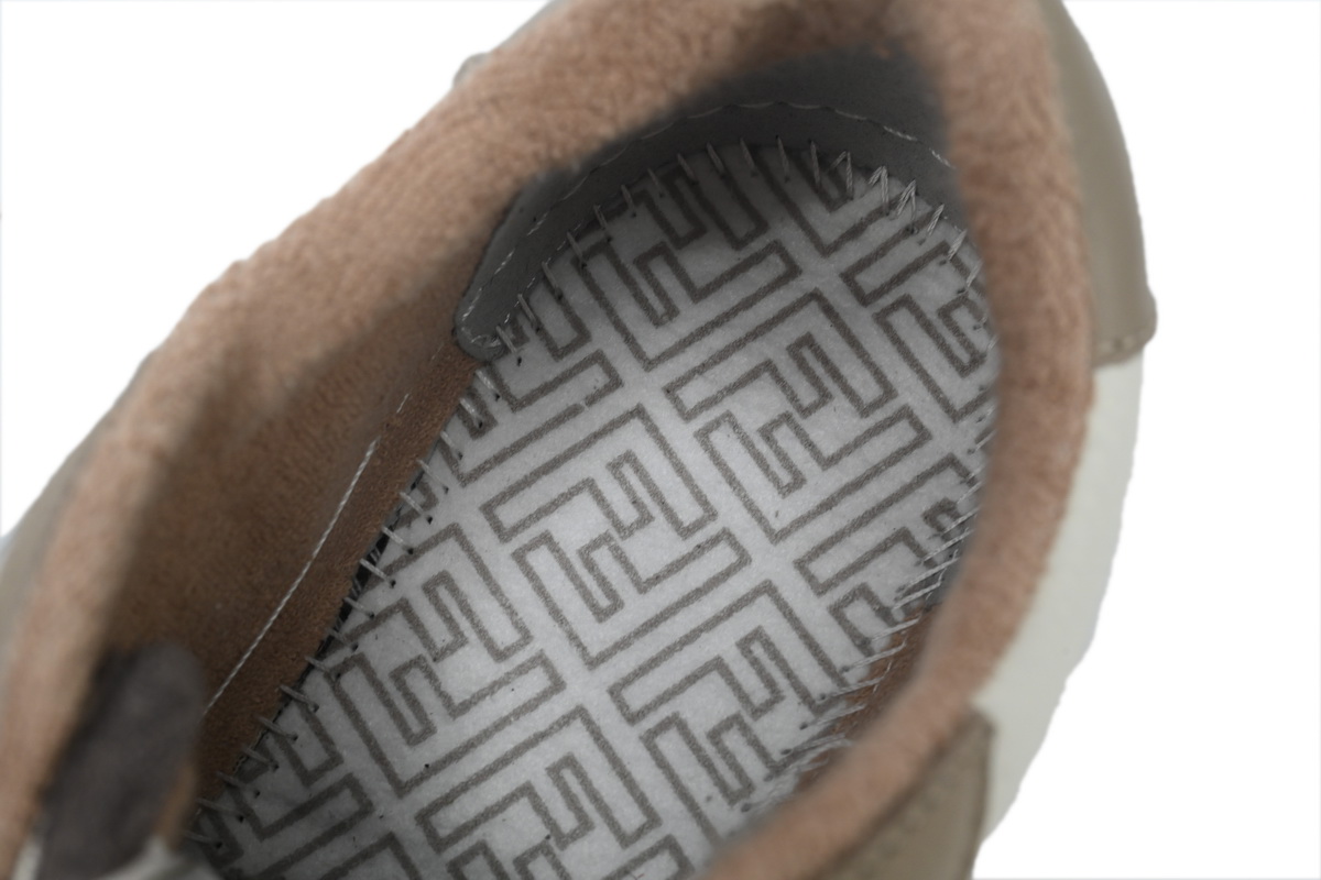 Replica Fendi Shoe Fendi Match Dark Grey
