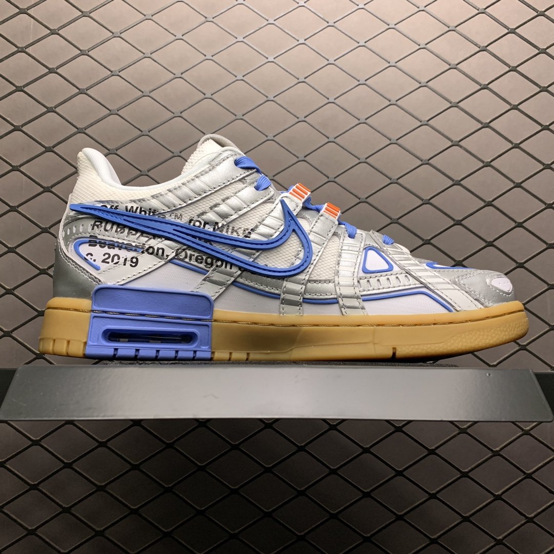 Replica OFF White Shoe Off-Whitex Nike Air Rubber Dunk University Blue CU6015-100 40