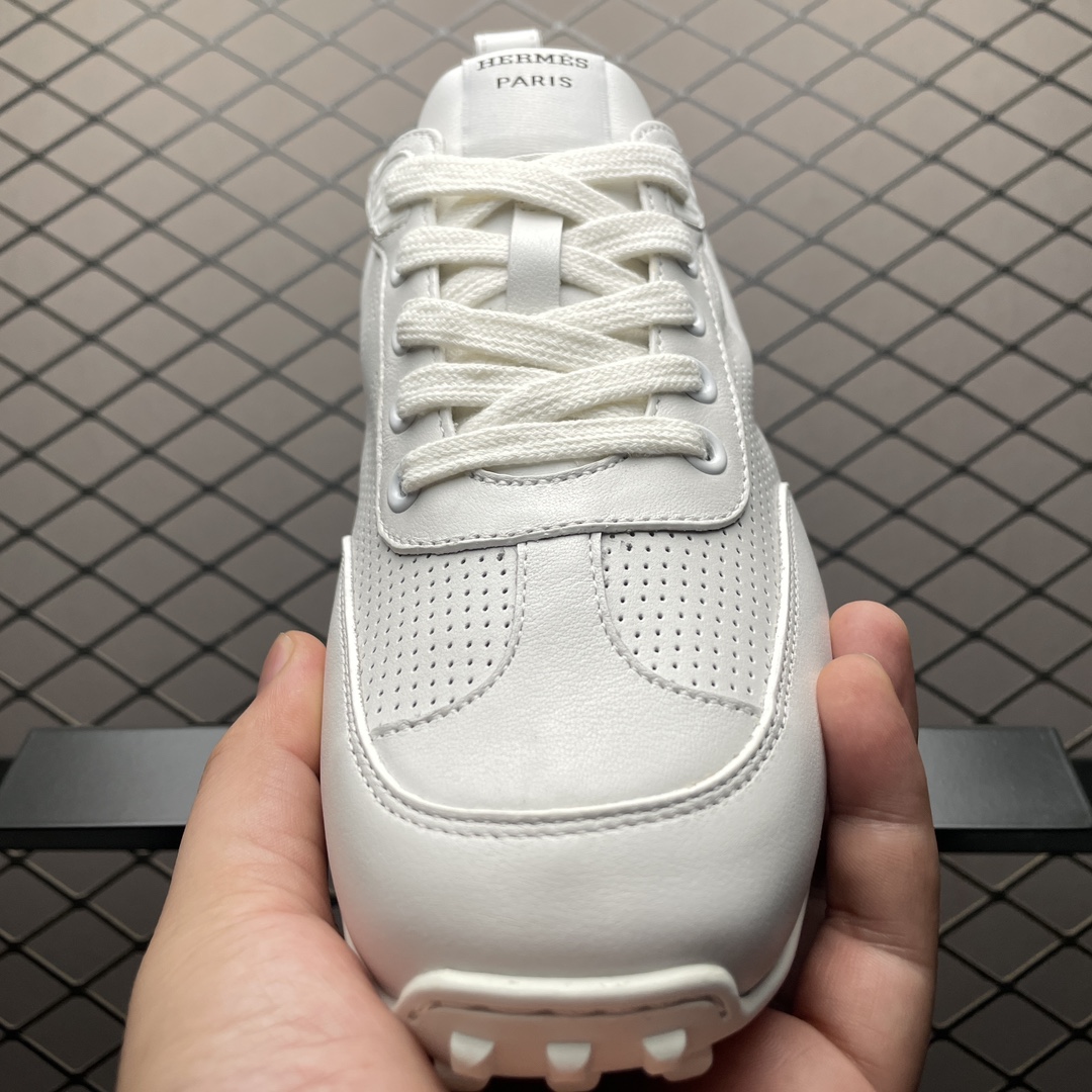 Replica Hermes Shoe Hermes 24ss Size 35–44 White