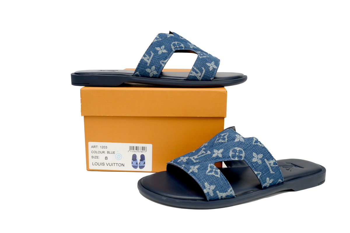 Replica Louis Vuitton Shoe BLUE   LOUIS VUITTON Oasis Blue Cloth