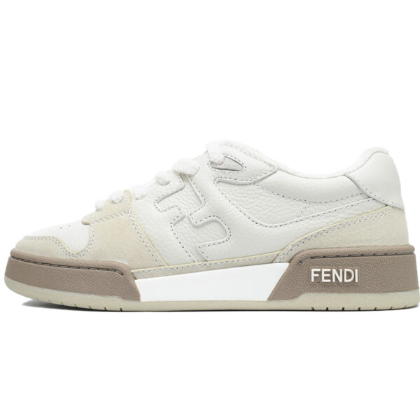 Replica Fendi Shoe Fendi Match Grey White