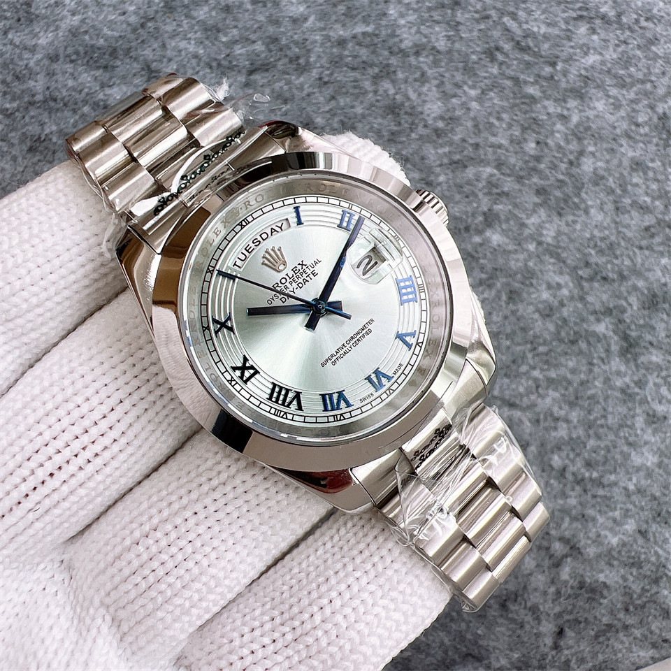 Replica Rolex DayDate 904l Stainless Steel Automatic Mechanical Watch 40mm