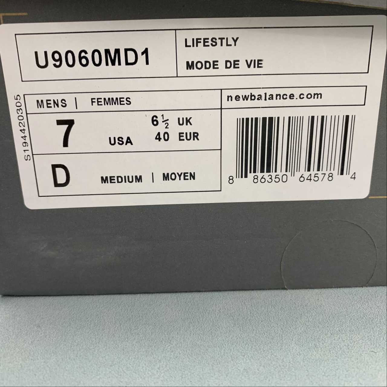 Replica New Balance Shoe New Balance  NB9060  U9060MD1  36-45