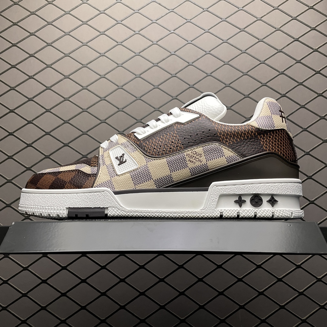 Replica Louis Vuitton Shoe Louis Vuitton LV TrainerSize 38-46S