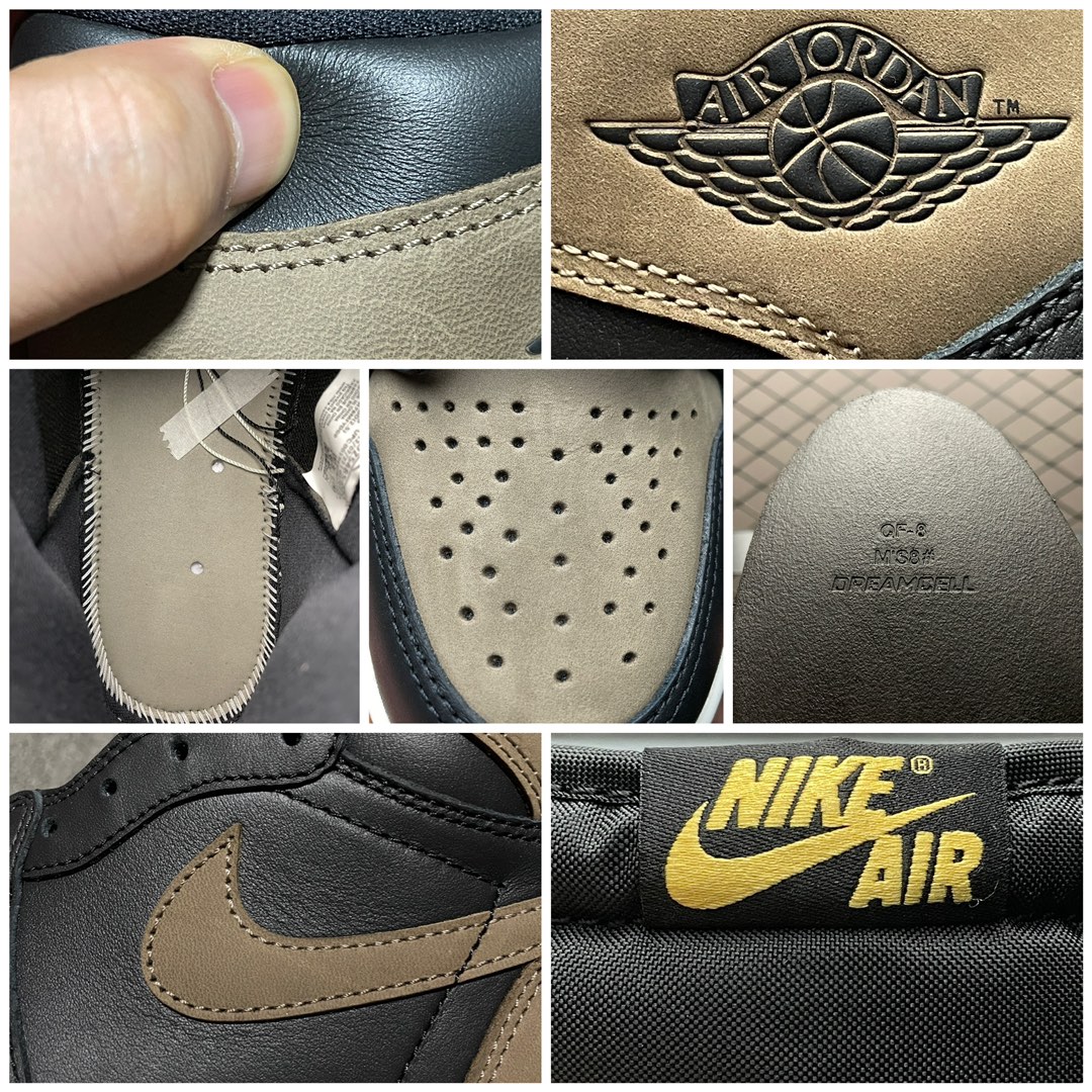 Replica Air Jordan Shoe S Air Jordan 1 High Palomino AJ1 DZ5485-020 Size 40-47.5