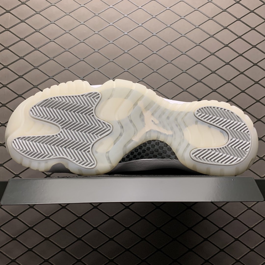 Replica Air Jordan Shoe Air Jordan 11Silver EyeletsAJ1111 CT8012-011 40-47 Size M7-M13.5