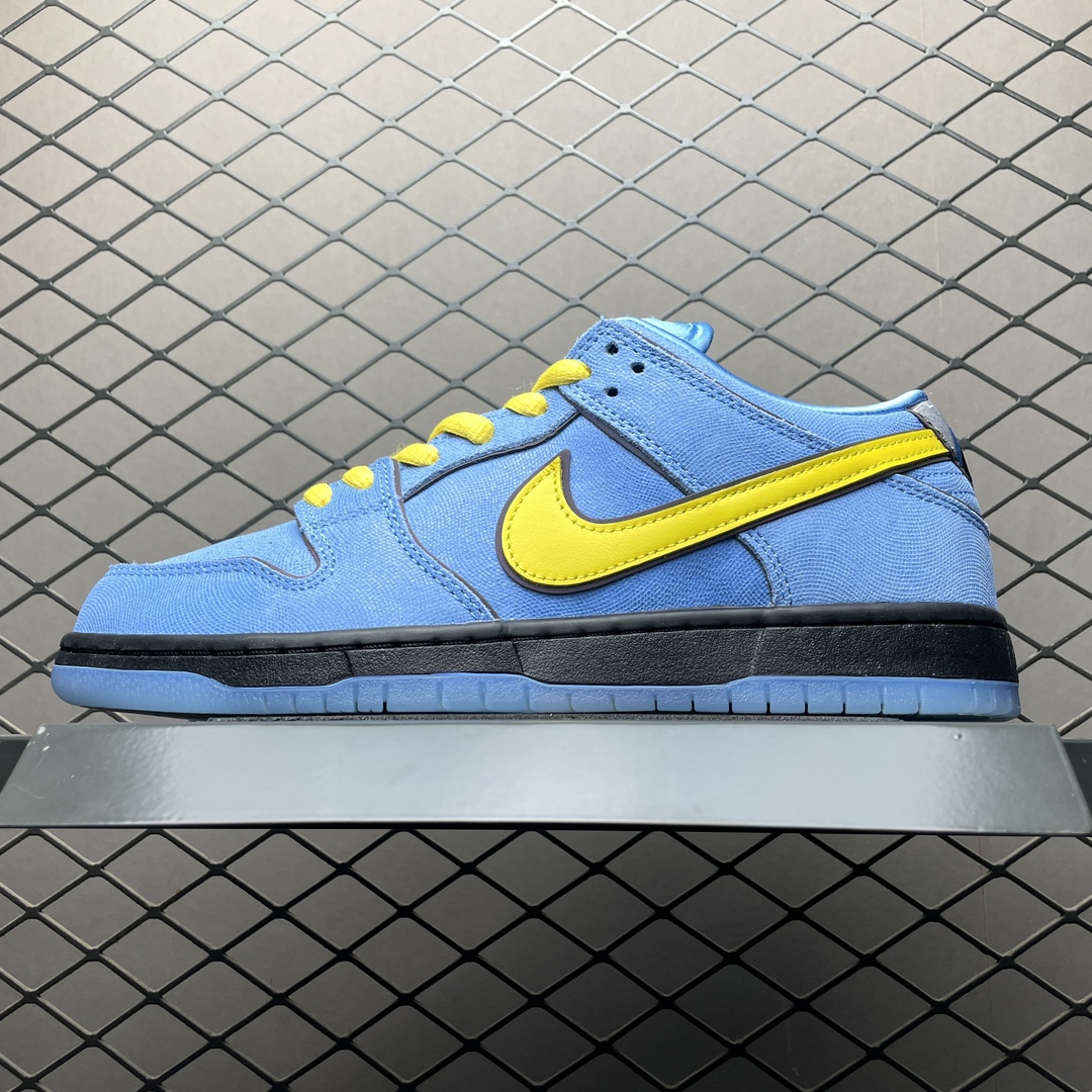 Replica Nike Dunk SB Shoe The Powerpuff Girls x Nike SB Dunk Low FZ8320-400 size 36-47.5