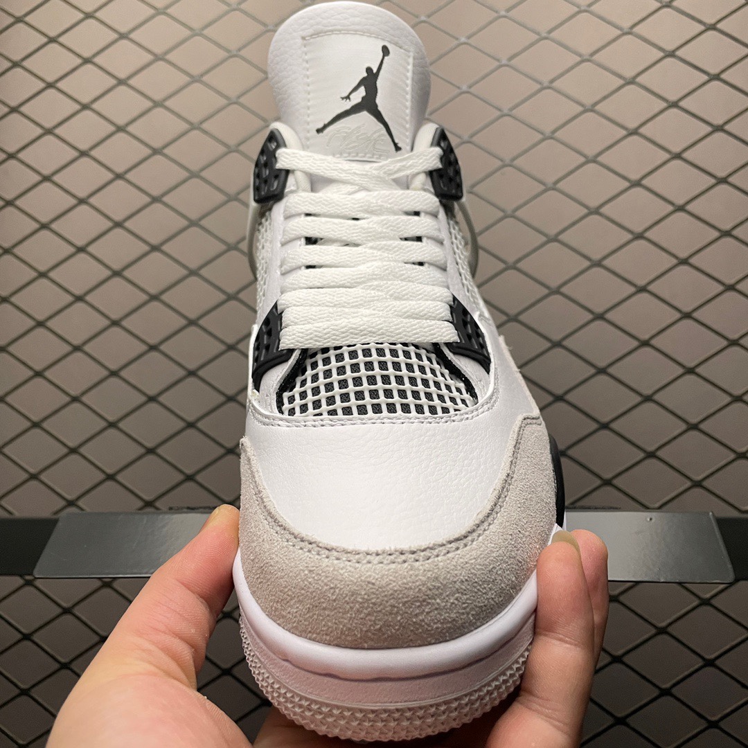 Replica Air Jordan Shoe Air Jordan 4 Military Black Mens DDH6927-111 Womens 408452-111 SIZE 40-47….