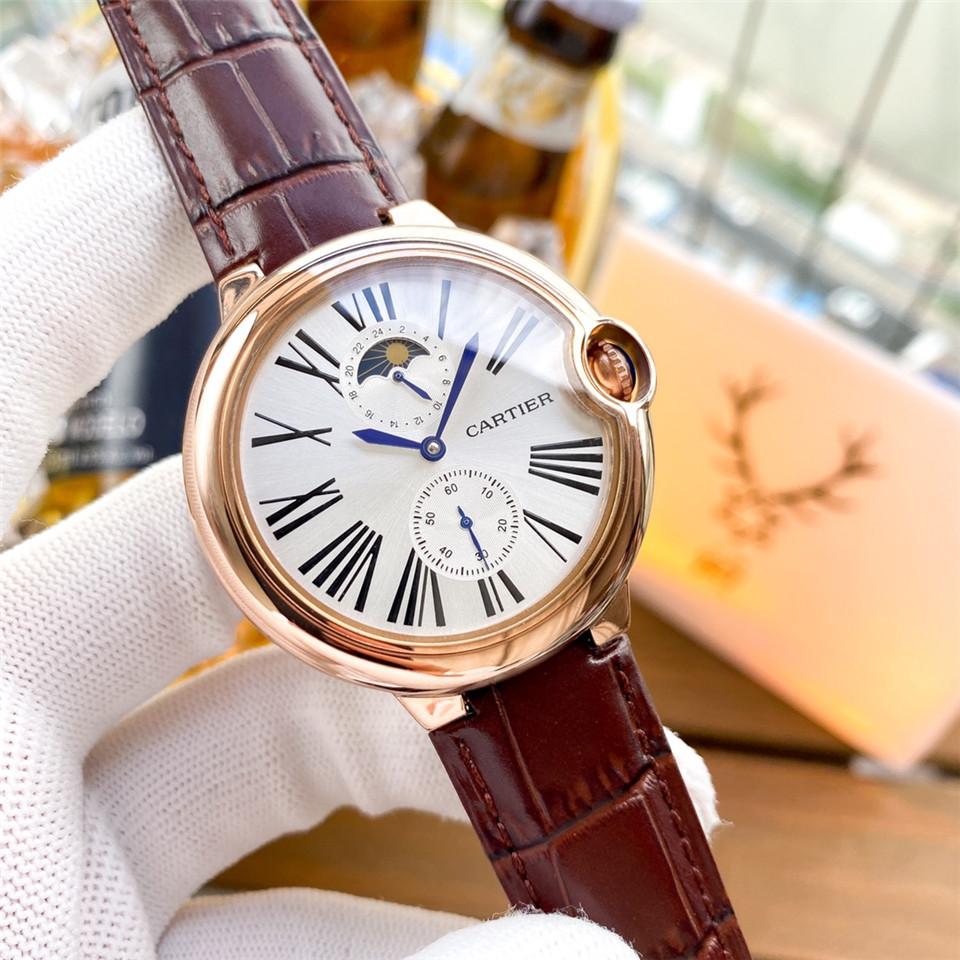 Replica Cartier Rotonde 904l Stainless Steel Automatic Mechanical Watch 42mm