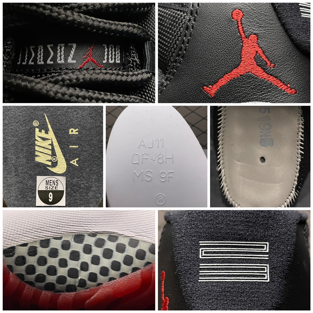 Replica Air Jordan Shoe Air Jordan 11 Bred 11 Size 40-47.5