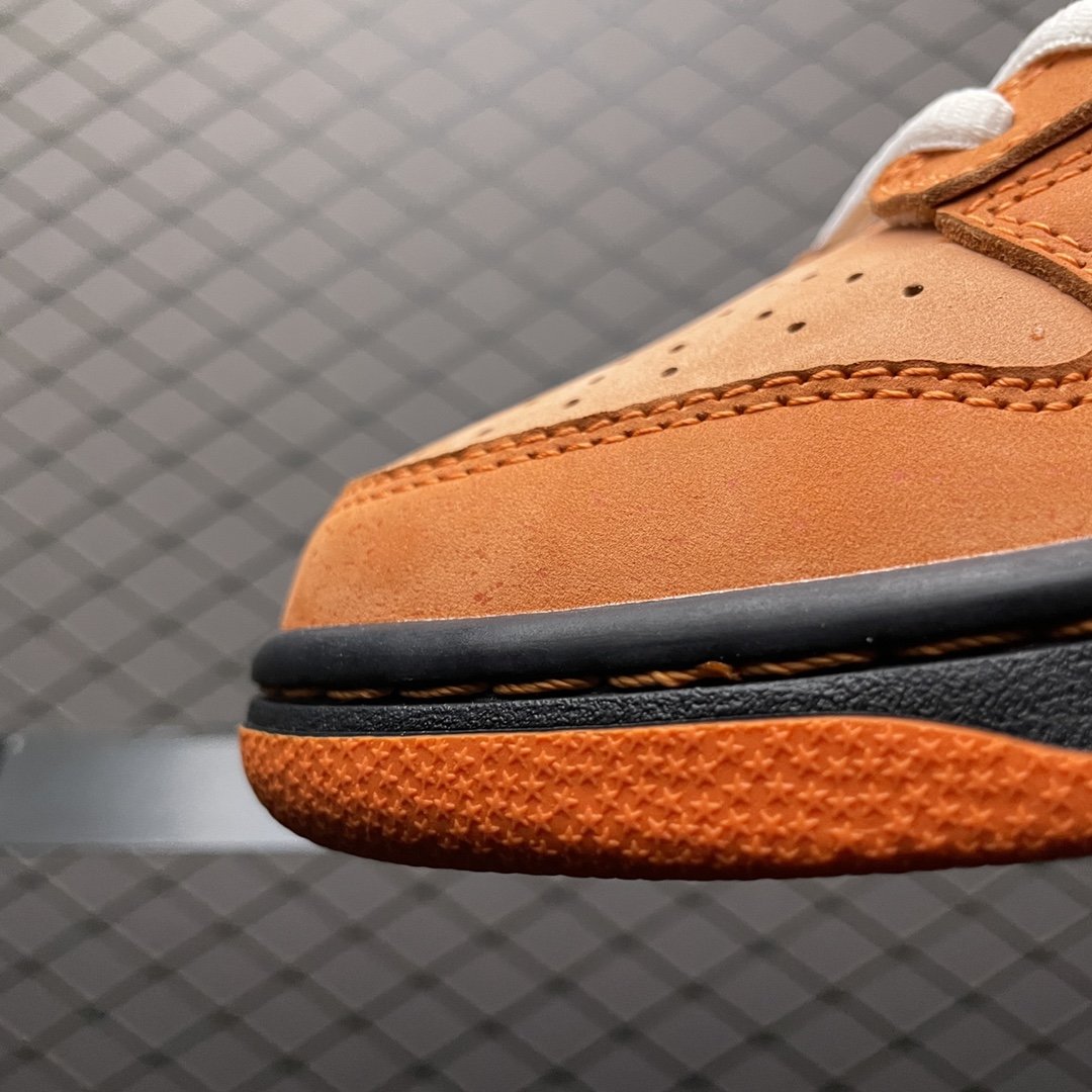 Replica Nike Dunk SB Shoe Concepts x Nike Dunk Low Orange Labster FD8776-800Si