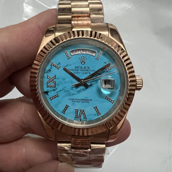 Replica Rolex DayDate 904l Stainless Steel Automatic Mechanical Watch 40mm